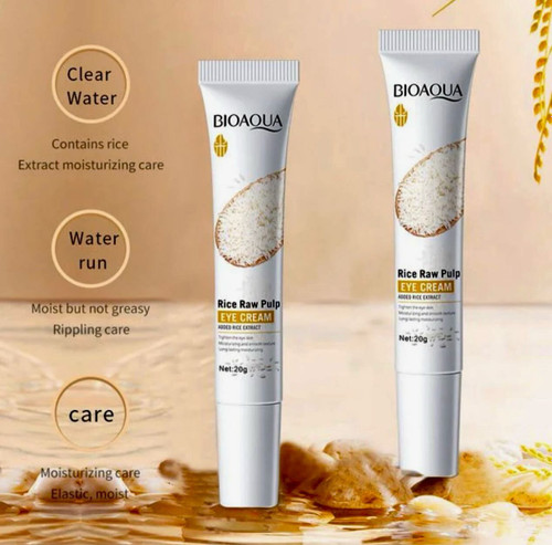 کرم دور چشم روشن کننده برنج بیوآکوا – 20g حاوی