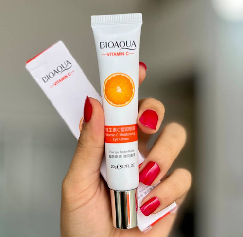 کرم دور چشم بهبود تیرگی ویتامین سی